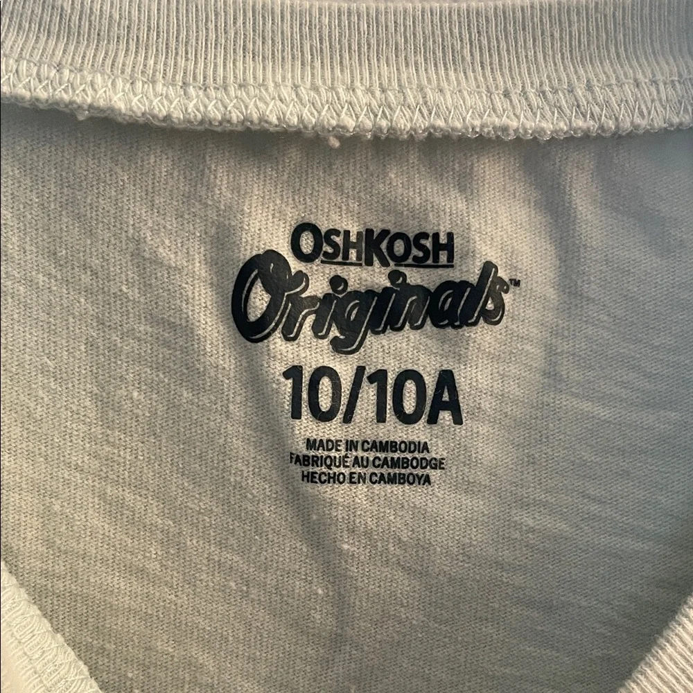 Oshkosh Owl Long Sleeve Tee - Light Blue